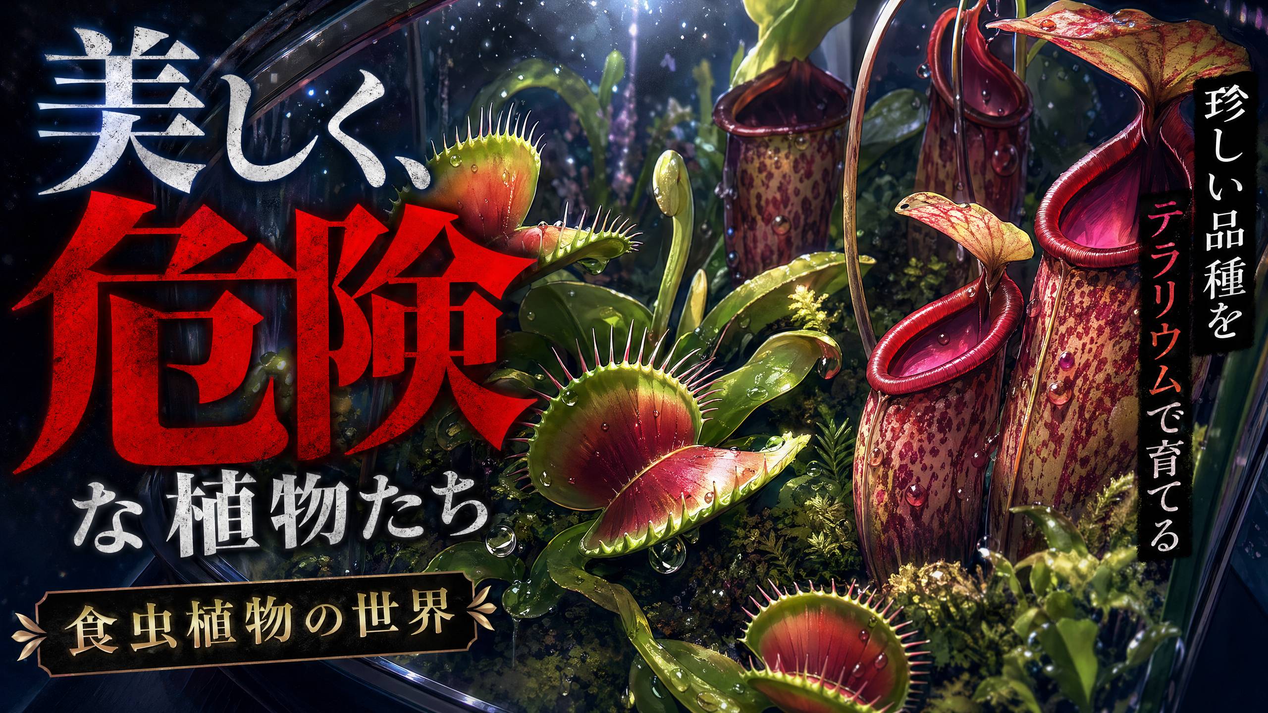 玩物社区植物视频-食虫植物视频展示